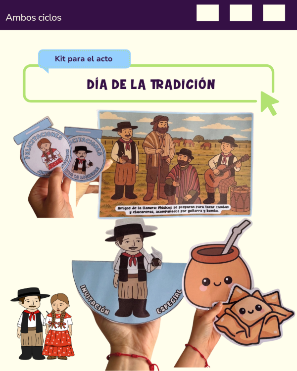 Producto - 10 DE NOVIEMBRE: KIT PARA EL ACTO