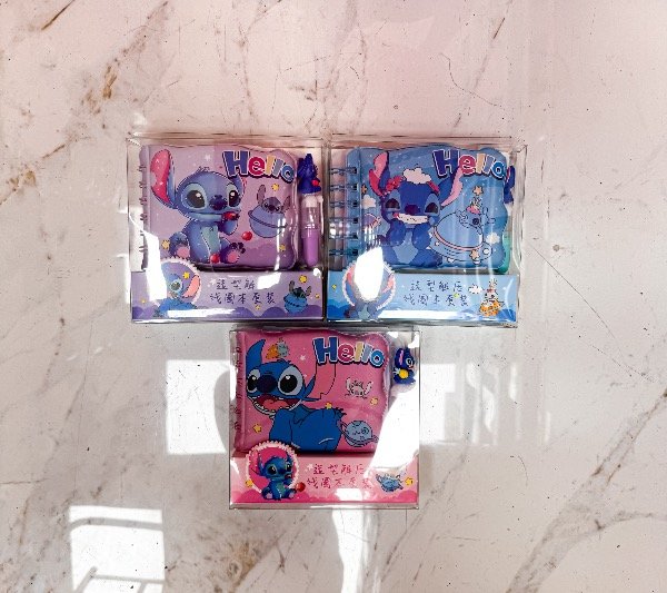 Producto - Box anotador + marcador Stitch (KAJY-T003)