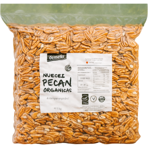 Producto - Nuez Pecan orgánica entera (Mariposa) - por peso [El Pampa Orgánico]