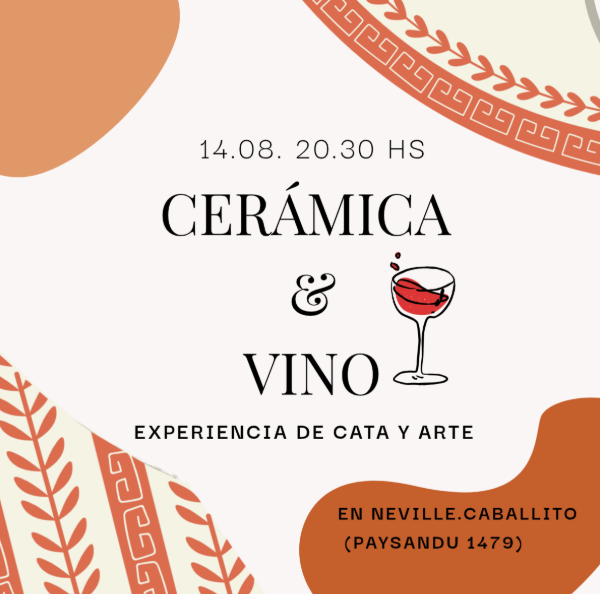 Producto - CERÁMICA Y VINO 14/8