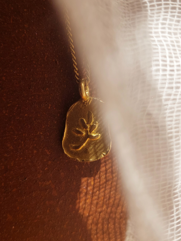 Producto - Collar BROTE bronce