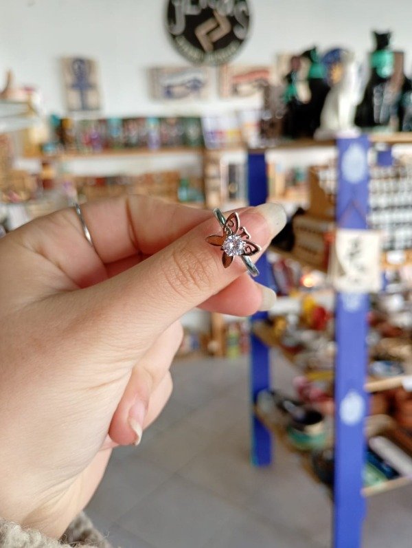 Producto - Anillo Mariposa Strass