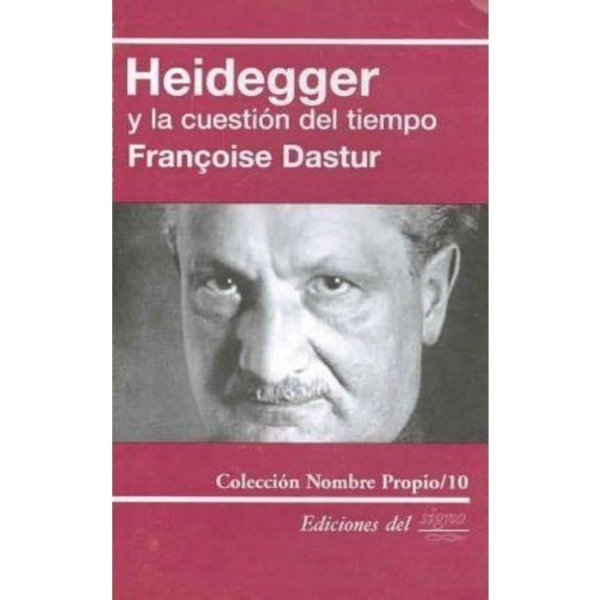Producto - Heidegger y la cuestión del tiempo - Francoise Dastur