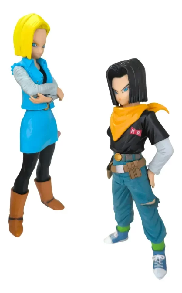 Producto - Figura De Accion Dragon Ball Z Combo X2 Androides 17 Y 18