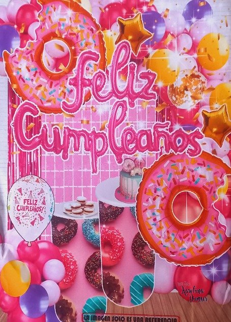 Producto - Set de Globos Donuts y Deco Party