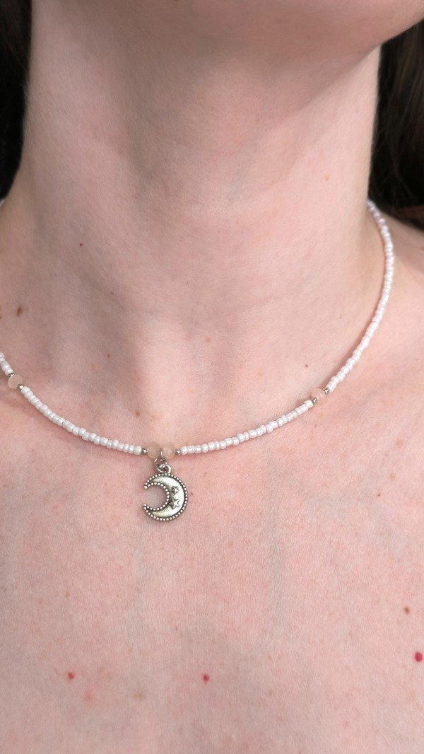 Producto - Choker Luna y Estrella (Colores Rosa/Negro/Blanco/Multicolor)