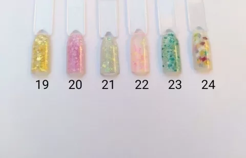 Producto - Polímero suelto - Colección Baby Popcake nail show
