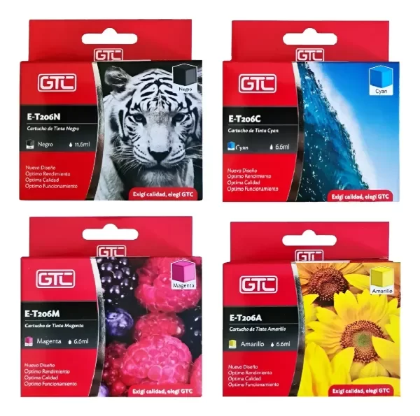 Producto - Cartucho de tinta Epson 206 alt.