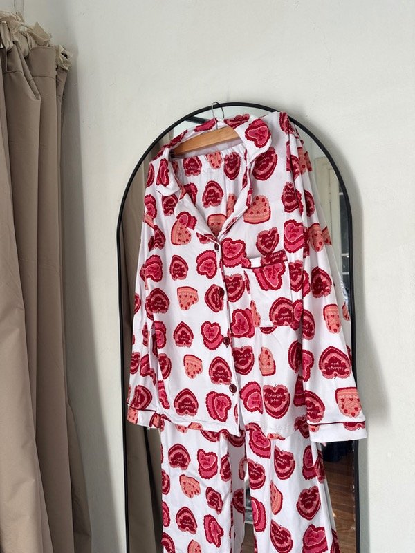 Producto - Pijama largo camisero Josefina cake