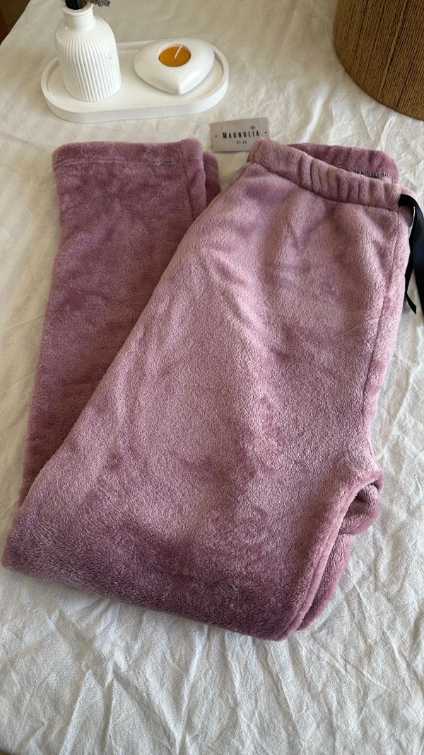 Producto - PANT PIJAMA Rosa polar soft - 1