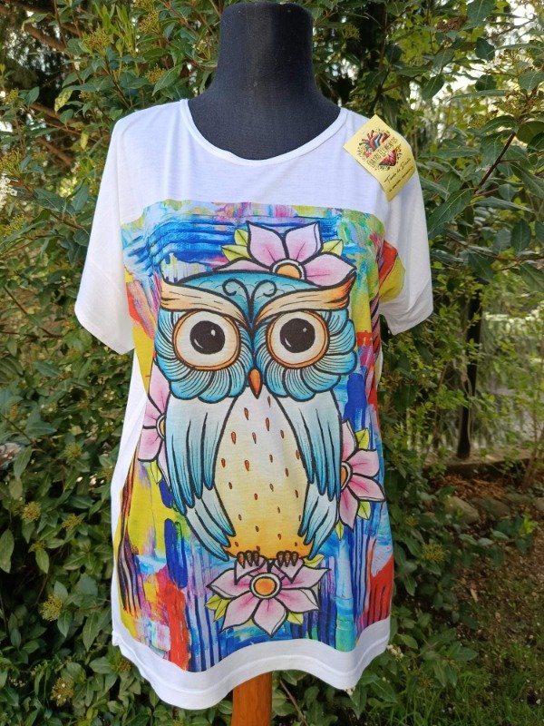 Producto - Remera lechuza - 0