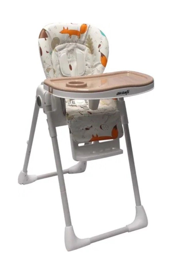 Producto - Silla Comer Bebe Avanti Soft Alturas Reclinable Plegable