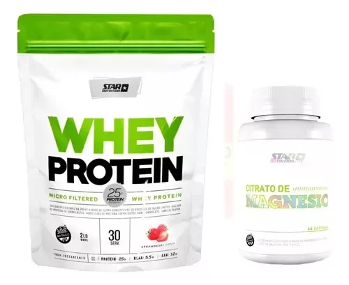 Producto - Combo 1 Proteína Y 1 Magnesio Star Nutrition