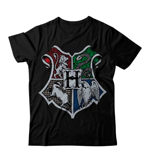 Producto - Remera Harry Potter escudo Hogwarts