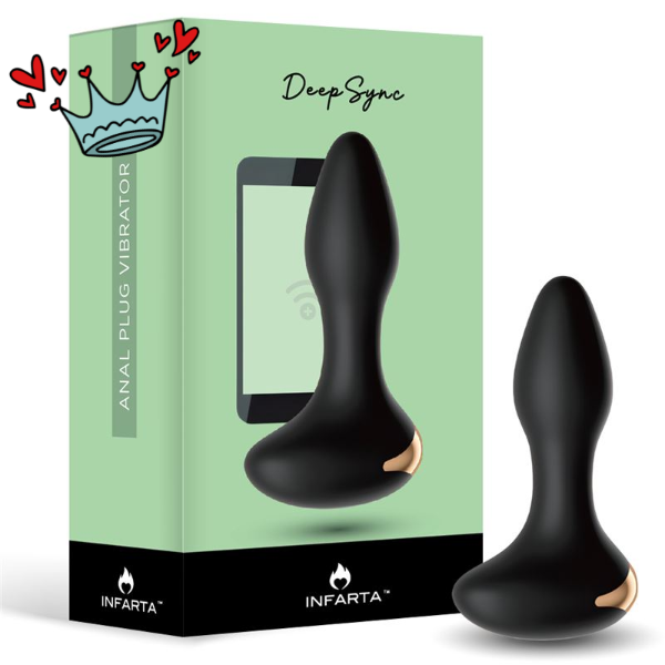 Producto - Vibrador Anal Deepsync - Con app - Infarta