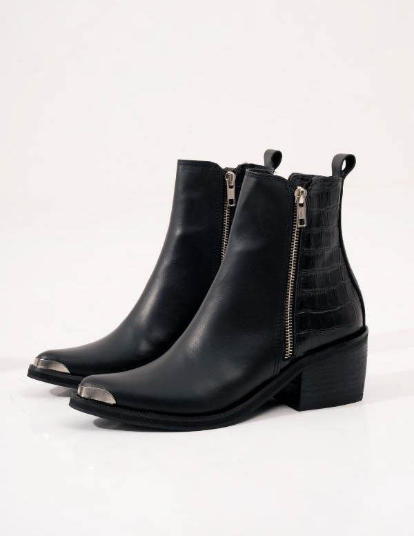 Producto - Texanas Cuero Filipa Negro