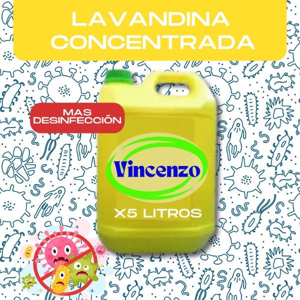 Producto - LAVANDINA CONCENTRADA X5LTS