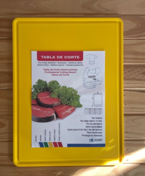 Producto - Tabla Amarilla
