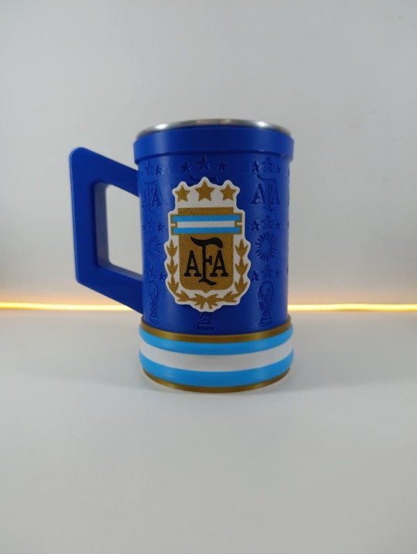 Producto - Vaso Chopp Selección Argentina - Edición Azul - 650 ml
