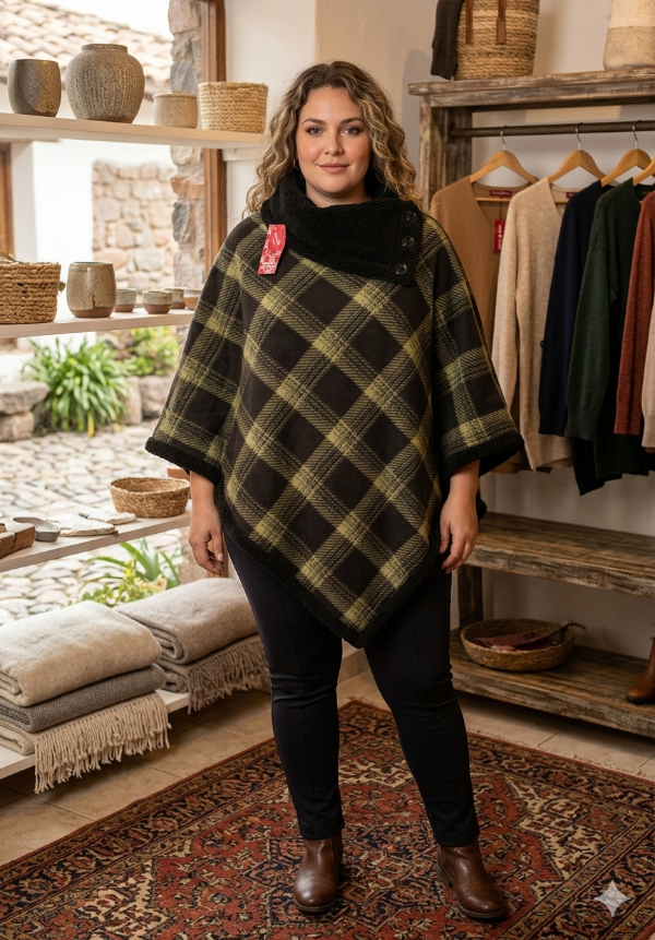 Producto - Poncho botones