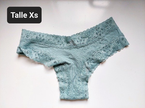 Panty Victoria's Secret talle Xs  agua
