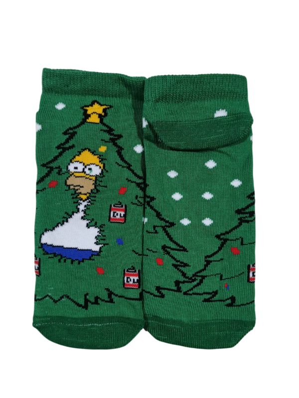 Producto - Soquetes los Simpsons Homero árbol - NAVIDEÑAS