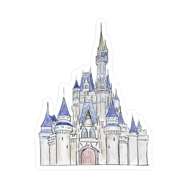 Producto - Sticker castillo Disney