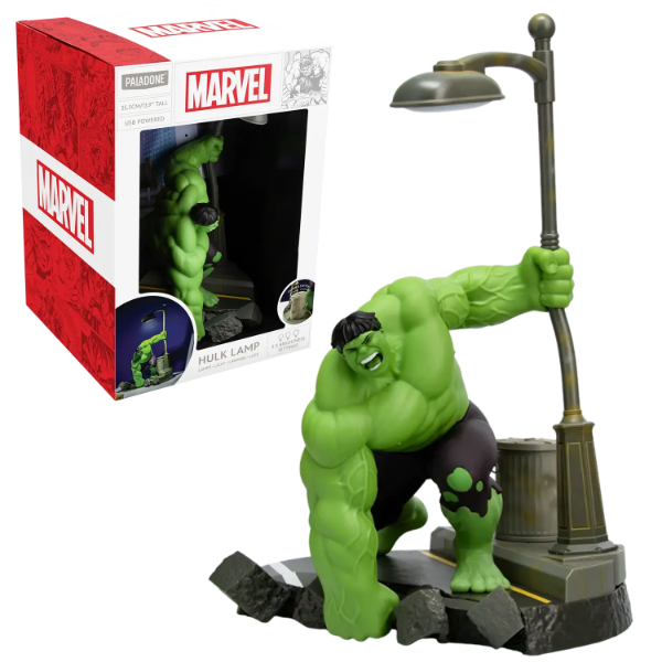 Producto - Marvel Hulk Lámpara Diorama Paladone - 0