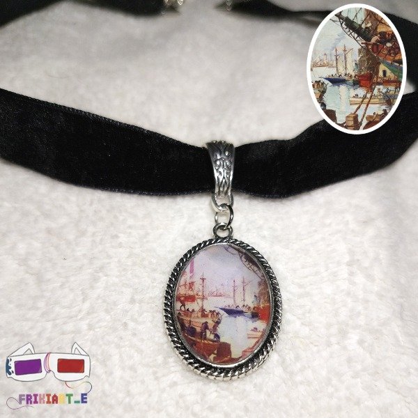 Producto - Choker Quinquela Martin