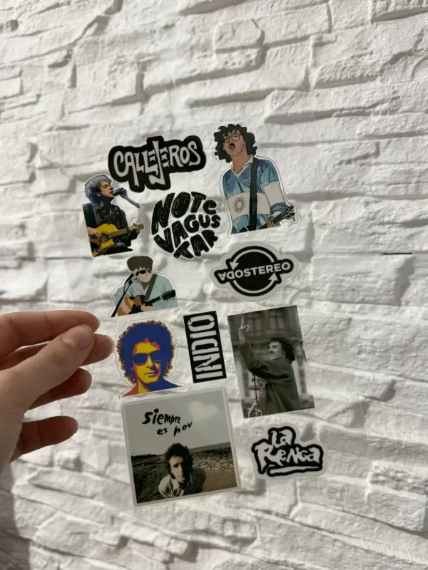 Producto - Plancha Stickers UV Rock