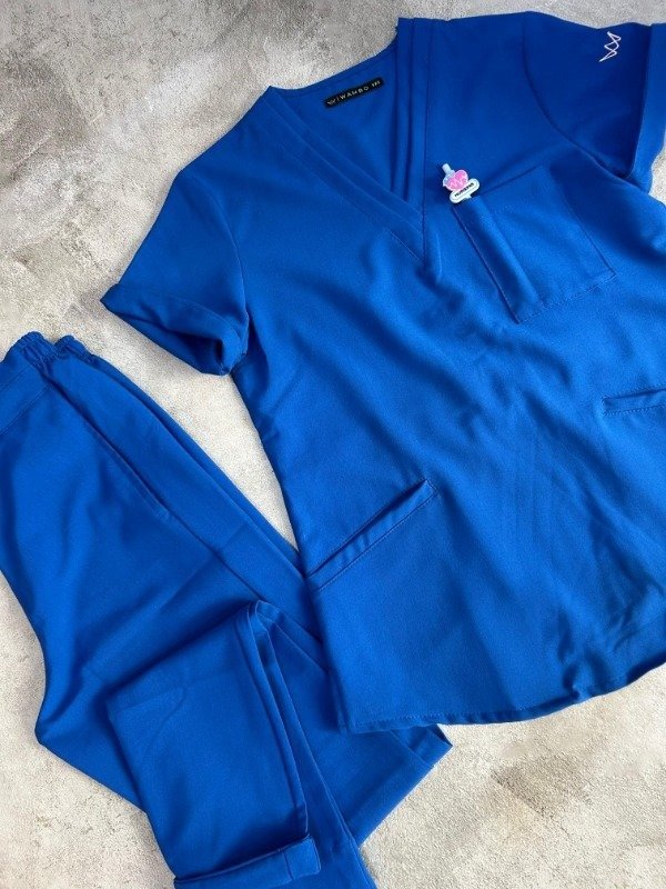 Producto - SELVA SPANDEX (Azul Francia Liso)