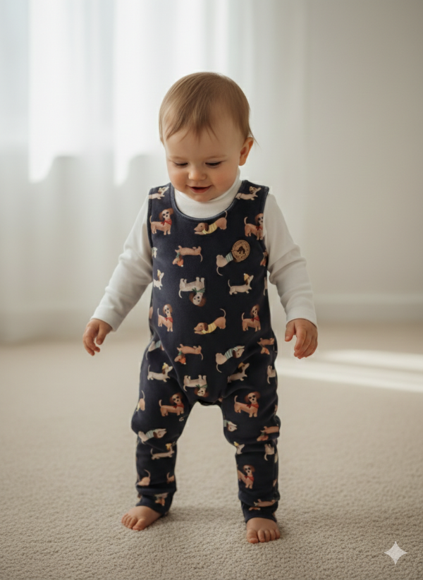 Producto - Romper Plush: DACHSHUND BLUE