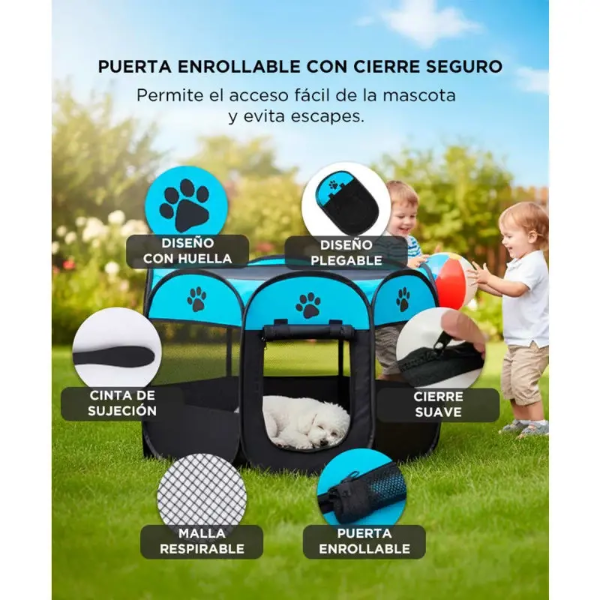 Producto - CORRAL PLEGABLE PARA MASCOTAS 90x58cm - 2