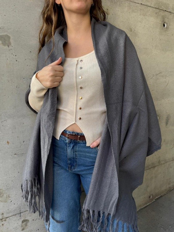 Producto - Bufandón NUBELIS GRIS