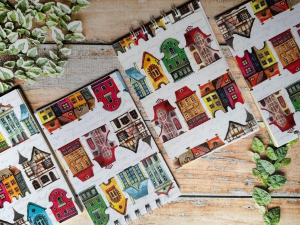 Producto - Anotador tamaño A6 - Casitas