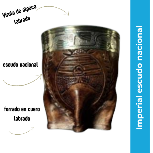 Producto - "Coraje" Mate Escudo imperial