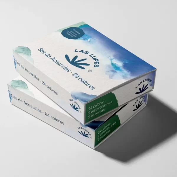 Producto - SET DE ACUARELAS x24 COLORES