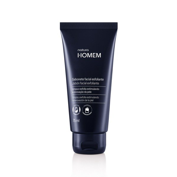 Producto - Jabón facial exfoliante 75ml Homem