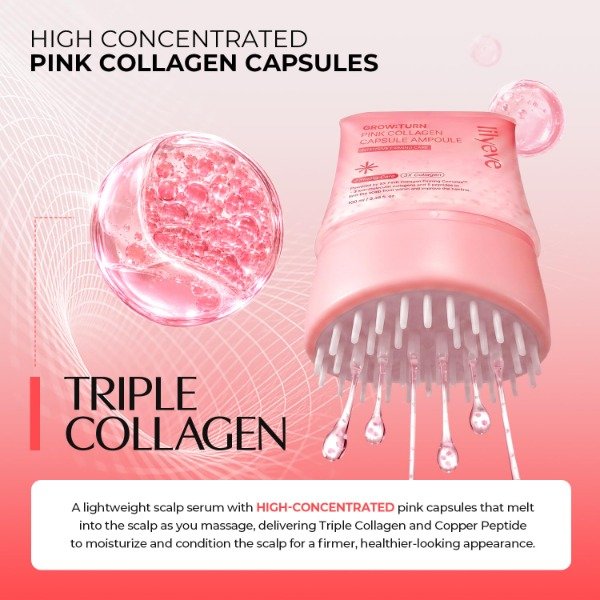 Producto - LILYEVE Grow Turn Pink Collagen Capsule Ampoule 100ml - 3