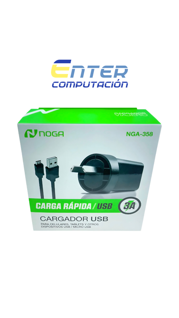 Producto - Cargador Noga carga rápida