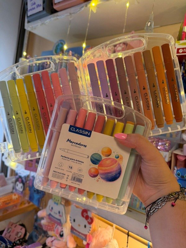 Producto - Pack x18 Marcadores Valija