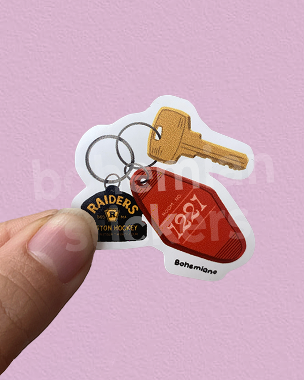 Producto - ROOM 1221 - Sticker individual de Heated Rivalry