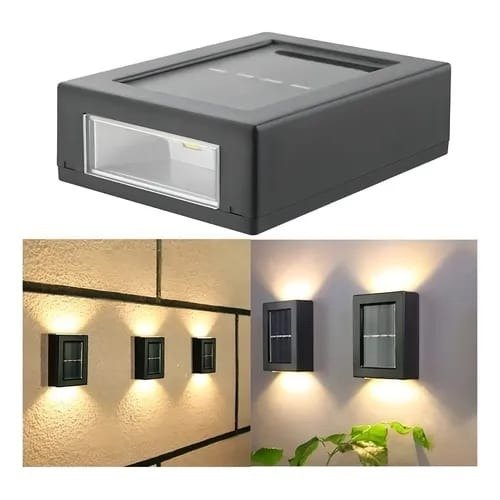 Producto - Lámpara solar de pared doble