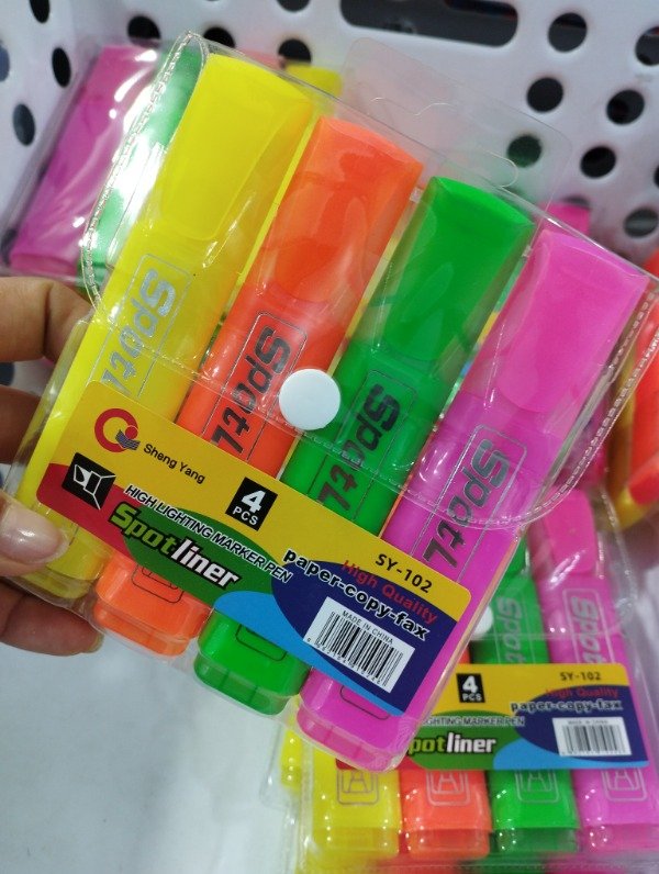 Producto - Resaltador Flour X4 Sheng Yang