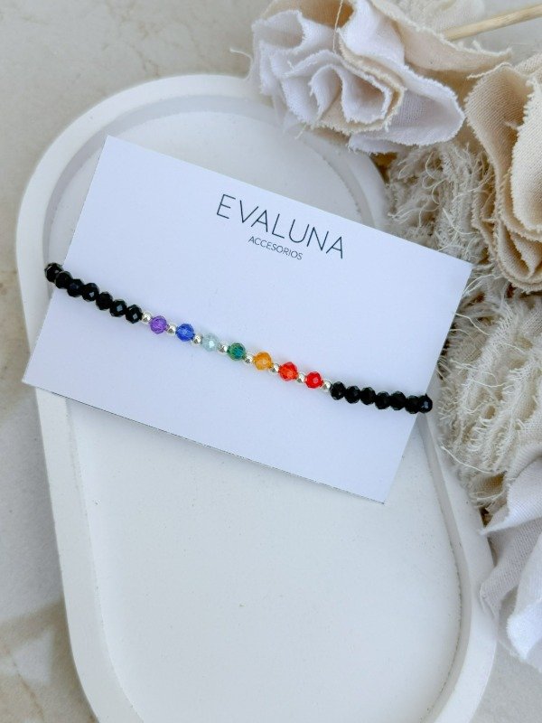 Producto - Pulsera Chakras Negra