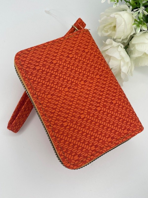 Producto - Billetera 9x13cm Naranja