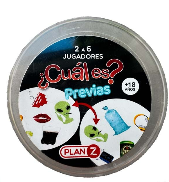 Producto - Juego De Cartas cual Es Previas 18 Años previas