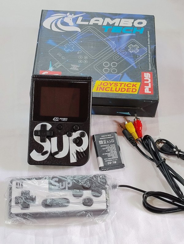 Producto - Consola portatil con joystick SUP 400 en 1