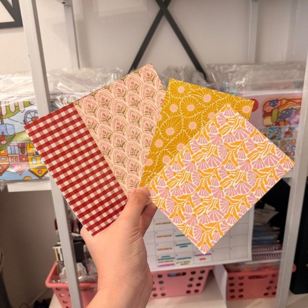 Producto - Papeles retro x 4