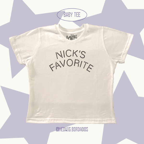 Baby tee Nicks Favorite Jonas Brothers — imagen 3